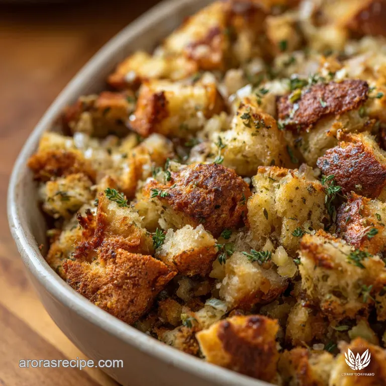 Easy Stuffing Recipe: The Effortless Classic Herb Dressing