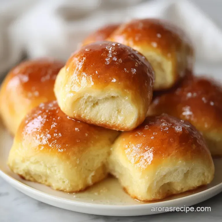 Famous Buttery Dinner Rolls: Big and Fluffy