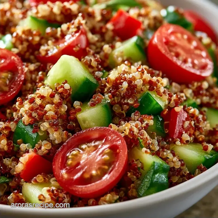 Farmers Market Quinoa with Fresh Vegetables