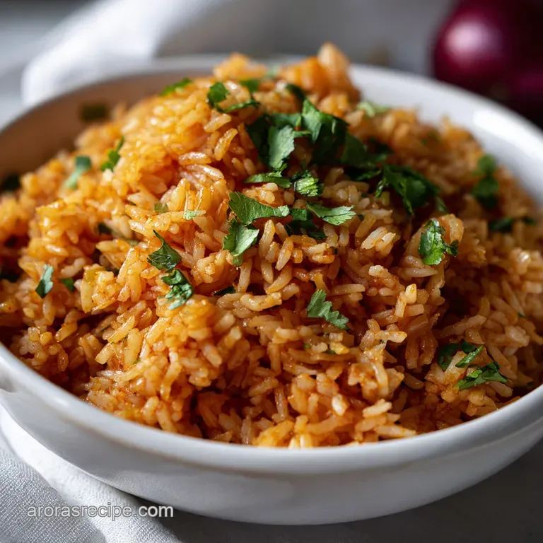 Homemade Mexican Rice: Fluffy Arroz Rojo Recipe