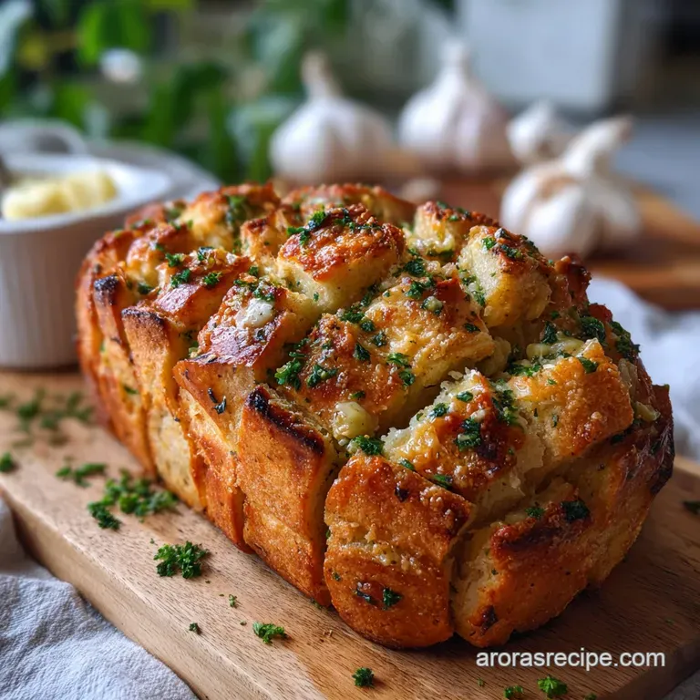 Garlic Butter Pull Apart Bread: Homestyle Comfort