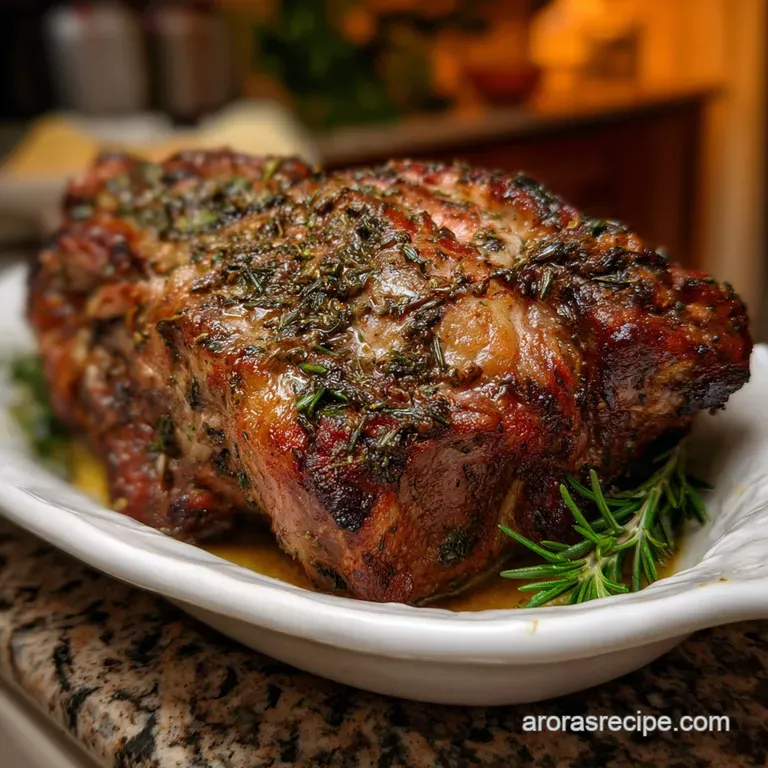 Garlic Herb Roasted Beef New Year s Dinner