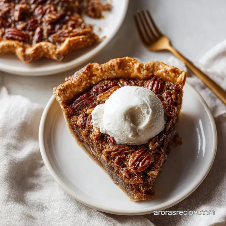 Gooey Maple Pecan Pie Recipe