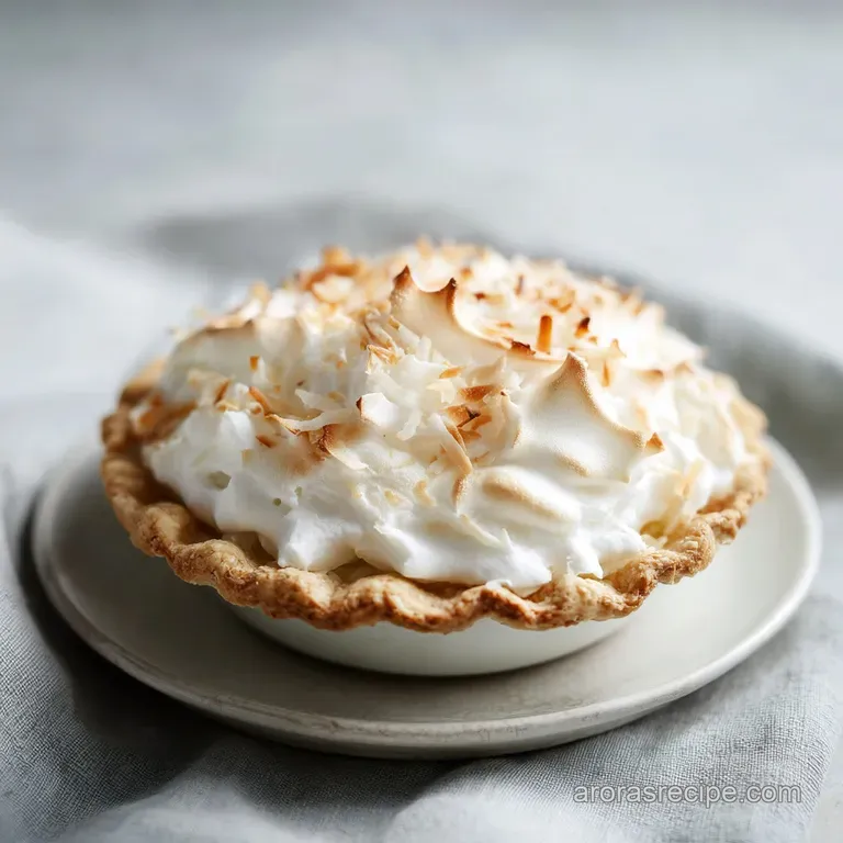 Grandmas Coconut Cream Pie: Silky and Classic