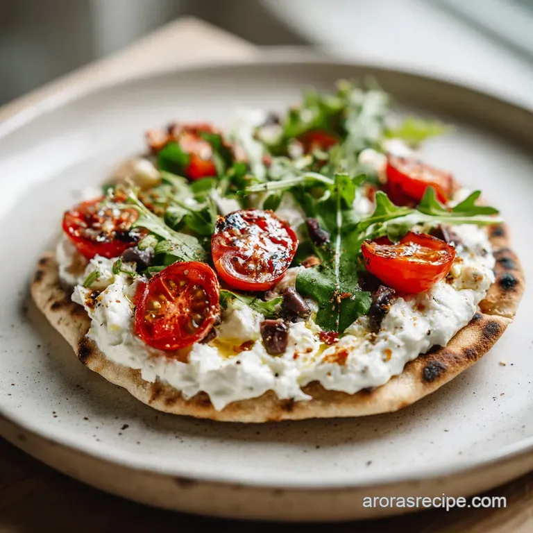 Greek Smashed Pita Recipe