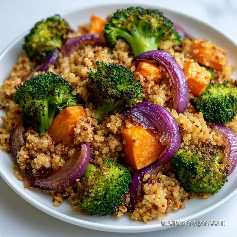 High-Protein Healthy Quinoa Lunch Bowl