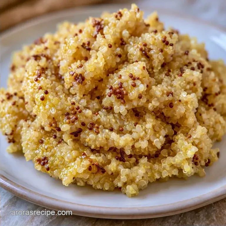 High-Protein Healthy Indian Quinoa Upma