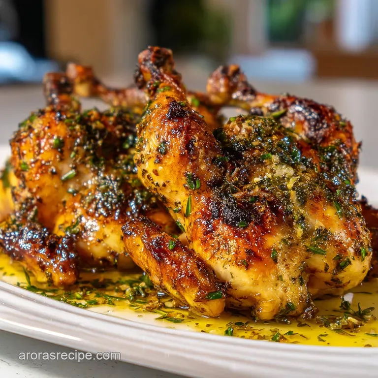 Herb Butter Cornish Hens