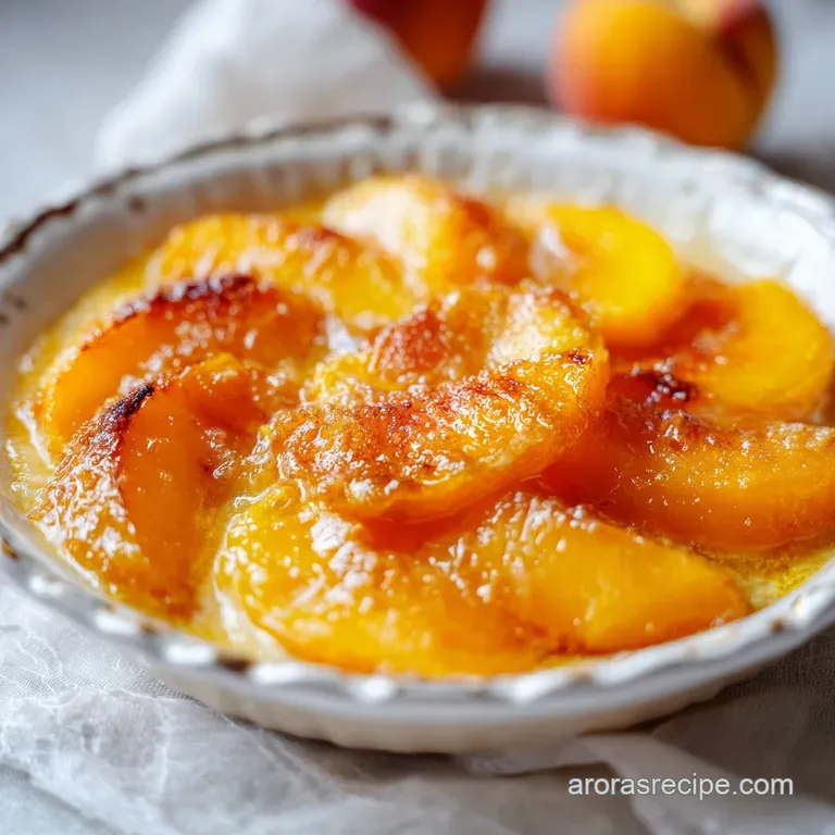 Failure-Proof Homemade Peach Cobbler