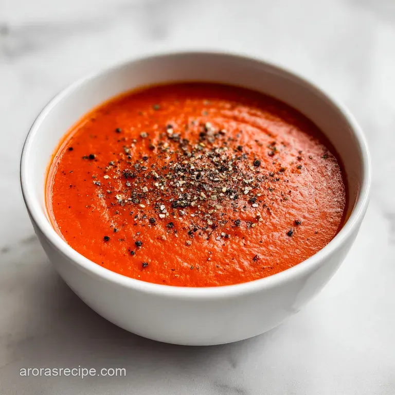 Homemade Tomato Soup: Failure-Proof