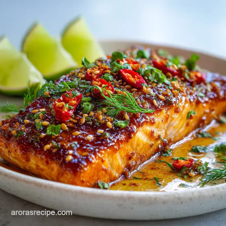 Glazed Air Fryer Honey Garlic Salmon: Sticky and Moist