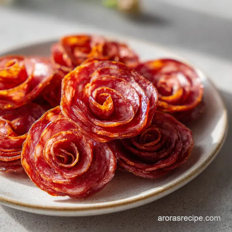Salami Roses: Architectural Meat Flowers