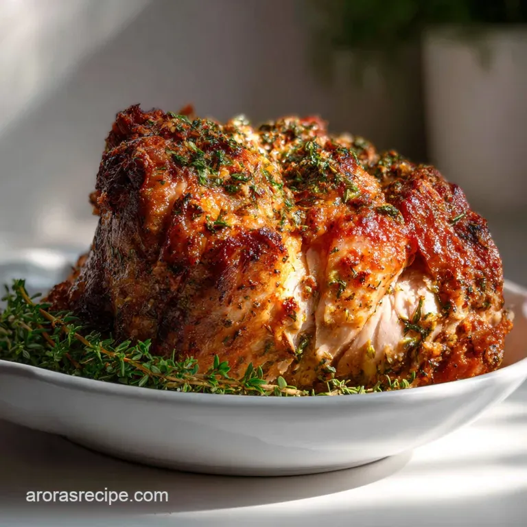 Instant Pot Turkey Breast with Herb Butter Rub