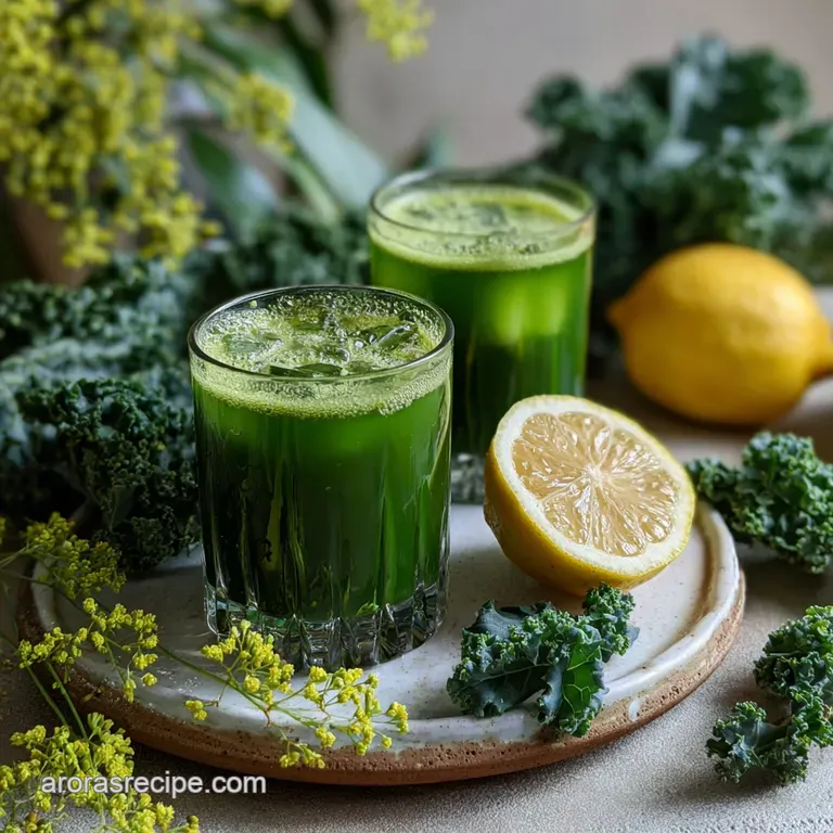Kale Tonic Recipe Inspired by First