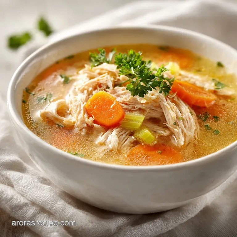 Leftover Turkey Soup: Savory and Silky