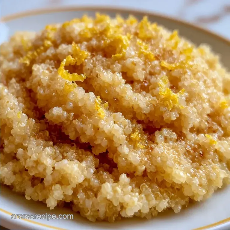 Instant Pot Lemon Quinoa in 21 Minutes