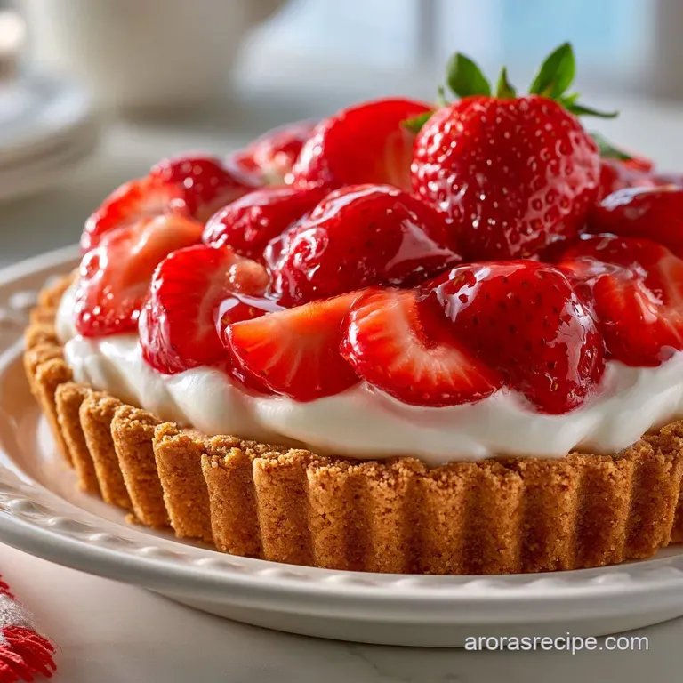 Luby s Fresh Strawberry Pie Recipe: Creamy and Tangy
