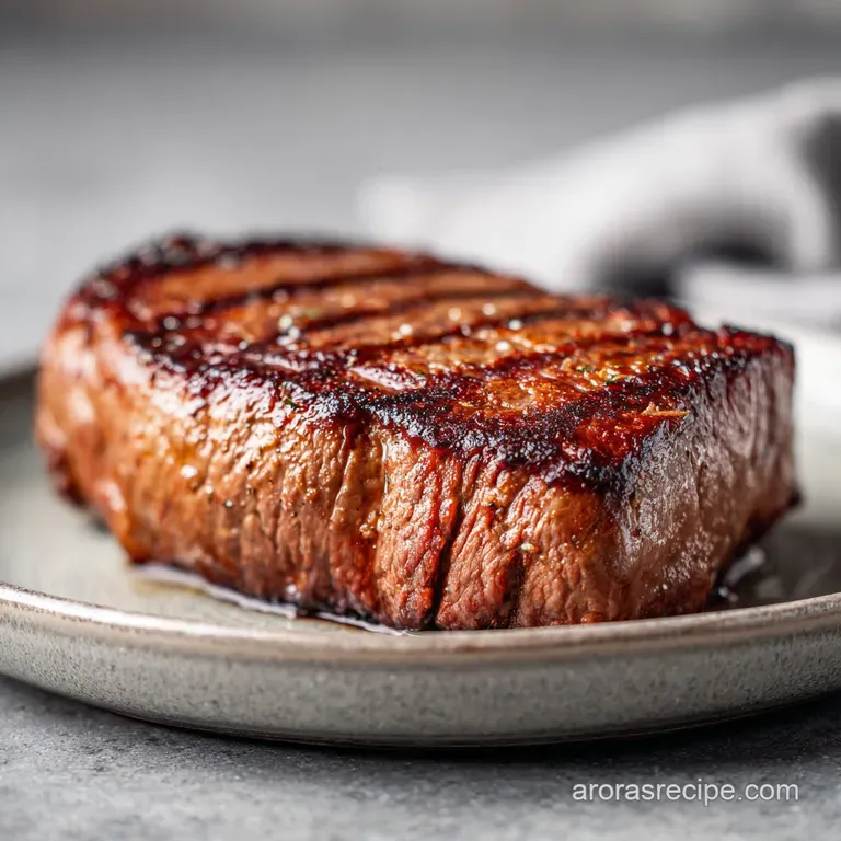 Mahogany-Crust Air Fryer Steak