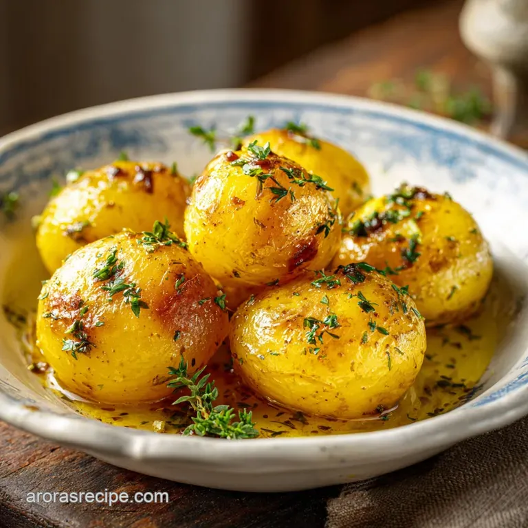 Oven Roasted Large Melting Potatoes