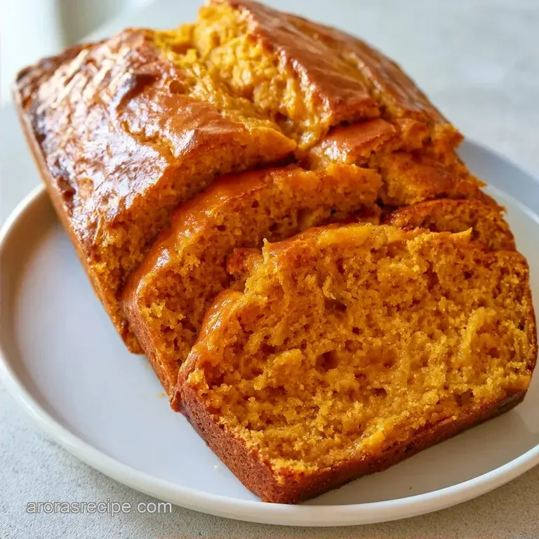 Guilt-Free Moist Pumpkin Spice Bread