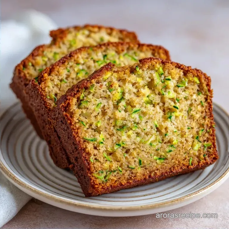 Moist Zucchini Banana Bread: Velvety and Tender