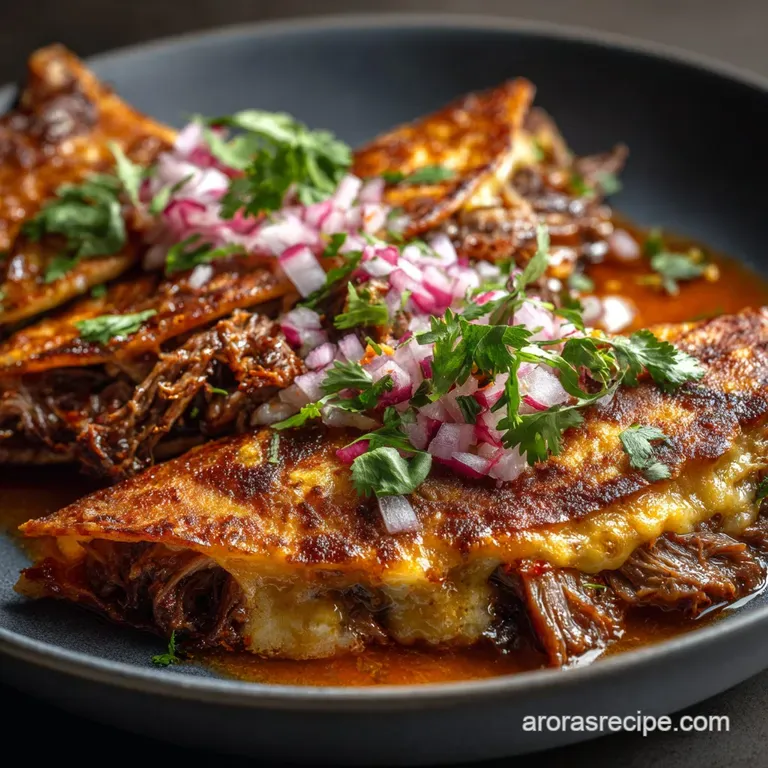 Ultimate Quesa Birria Tacos SlowCooked Beef Consommé