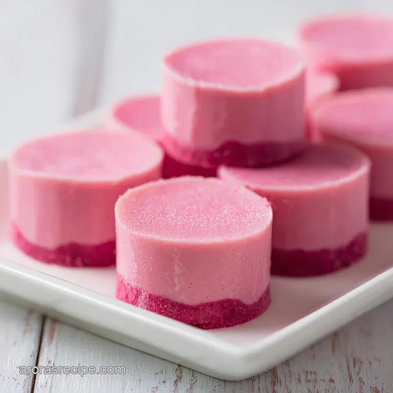 No-Bake Pink Velvet Cheesecake Bites