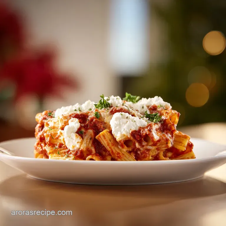 Nourishing Postpartum Ziti: Hearty and Filling