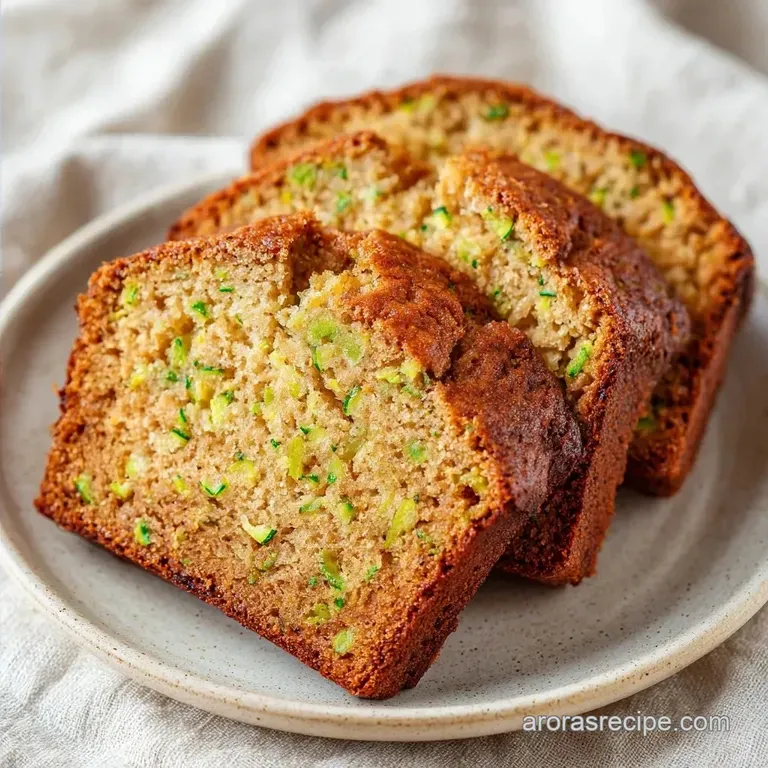 One Bowl Zucchini Banana Bread: Velvety and Hearty