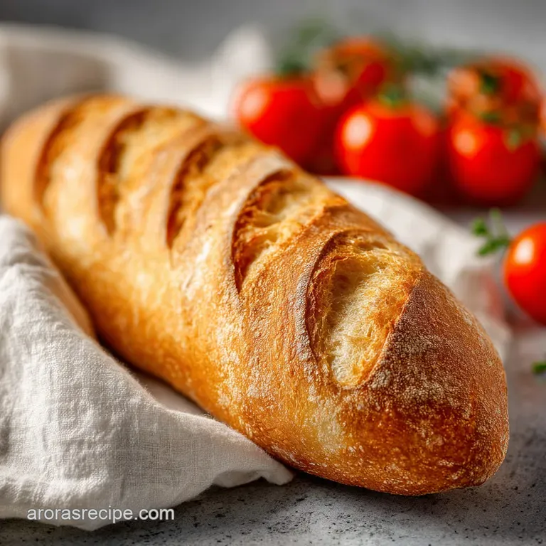 One Hour French Bread: Crusty and Soft