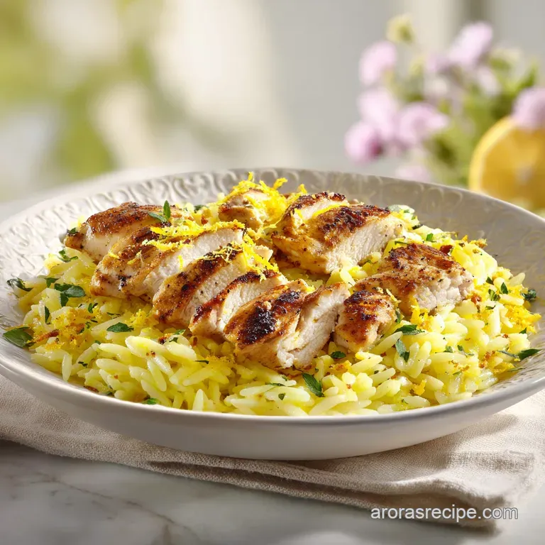 One Pot Lemon Orzo Pasta: Creamy and Zesty