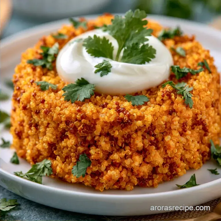 One Pot Tandoori Quinoa in 36 Minutes