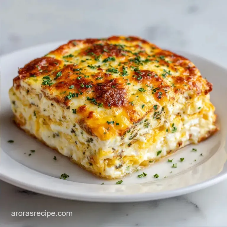 Overnight Mexican Egg Casserole: Savory