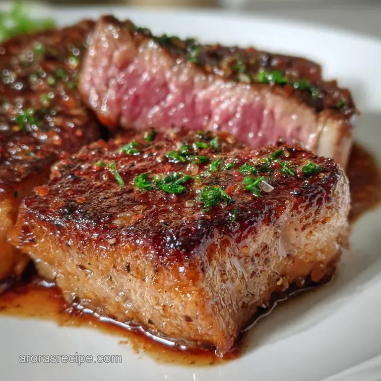 Sirloin Steak: Classic Pan-Seared Perfection