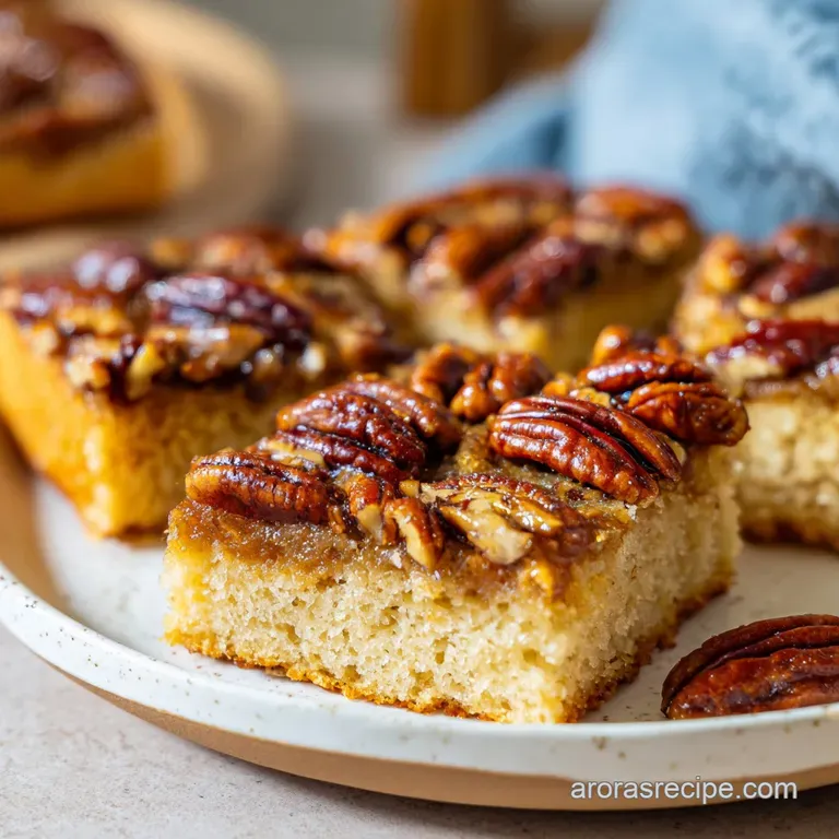 Pecan Pie Bars: Buttery and Caramelized