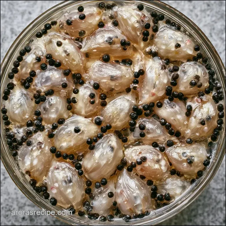 Tangy Pickled Garlic Cloves