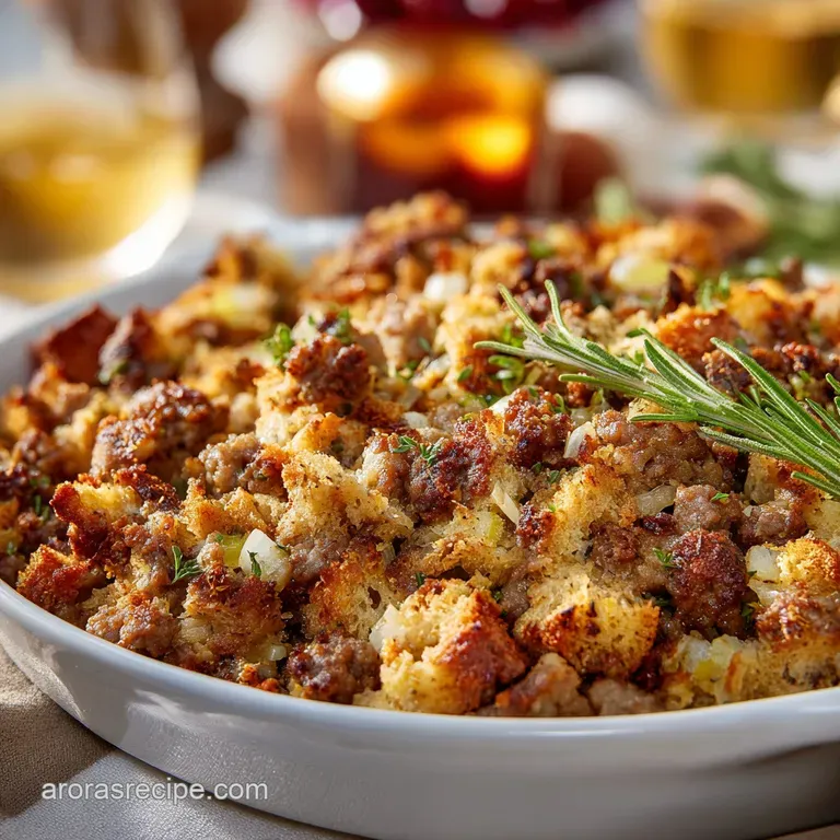 Pioneer Woman Sausage Stuffing Recipe: The Hearty Prairie Sage Stuffing