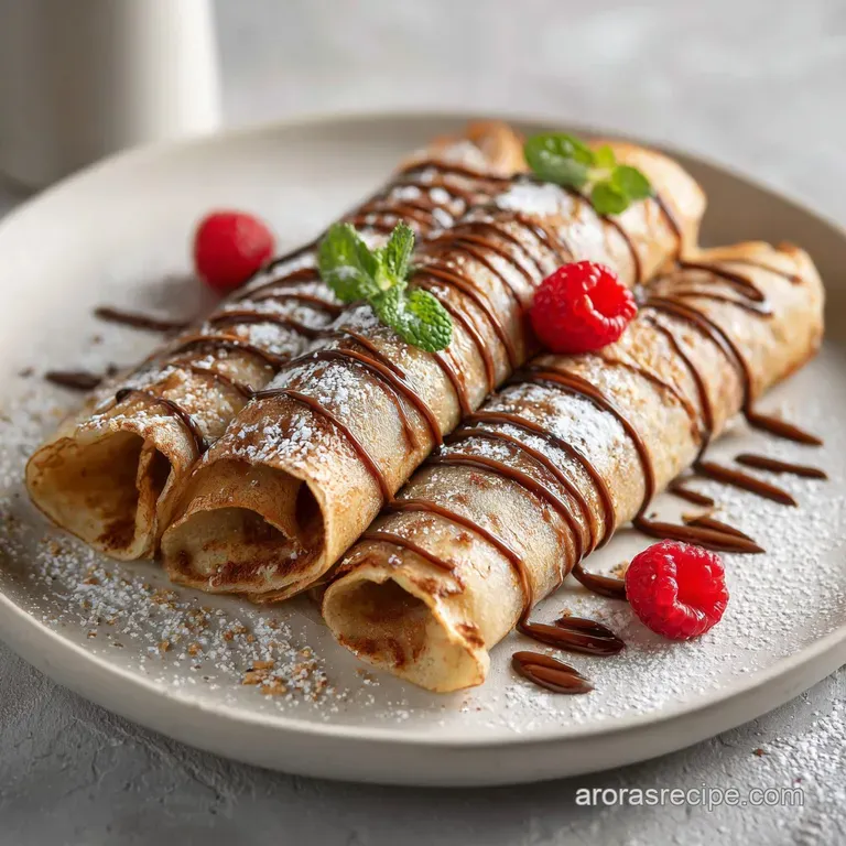 Protein Cinnamon Crepes: Sturdy & Spiced
