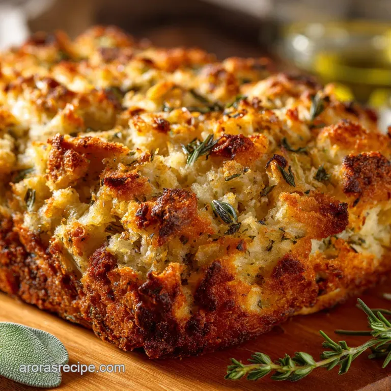 Homemade Stuffing: The Proper Sage Onion Classic with a Crispy Top