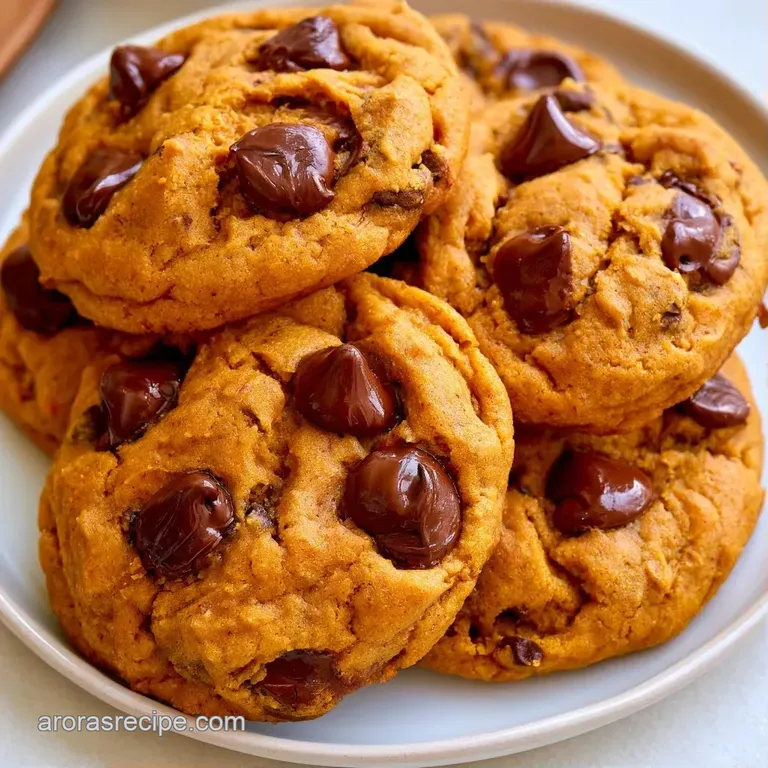 Neatly stacked orange-hued cookies on a white ceramic plate, paired with a cold glass of milk and a linen napkin.