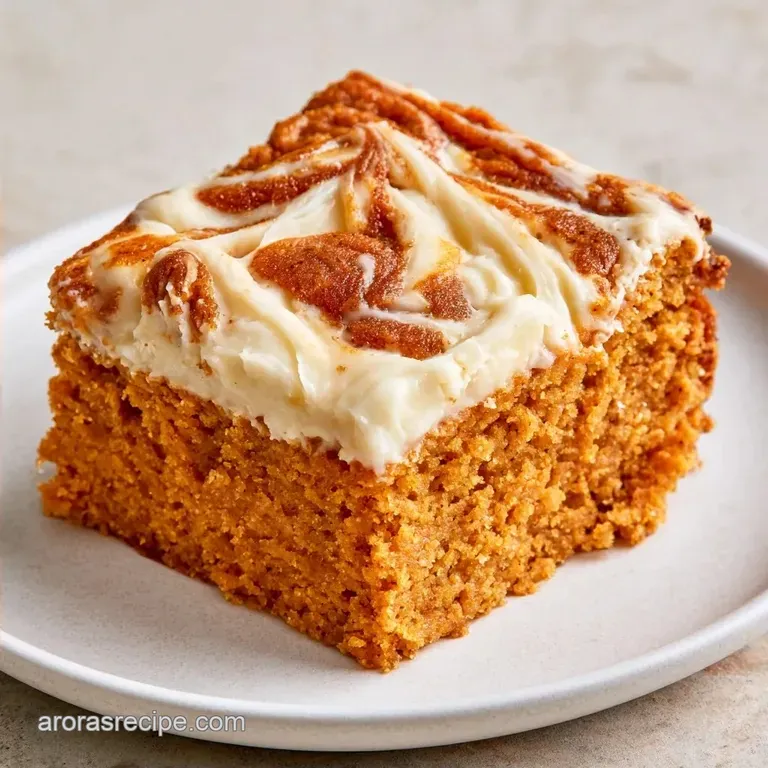 Pumpkin Cream Cheese Bars in 50 Minutes