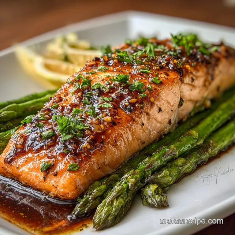 Quick Baked Honey Garlic Salmon
