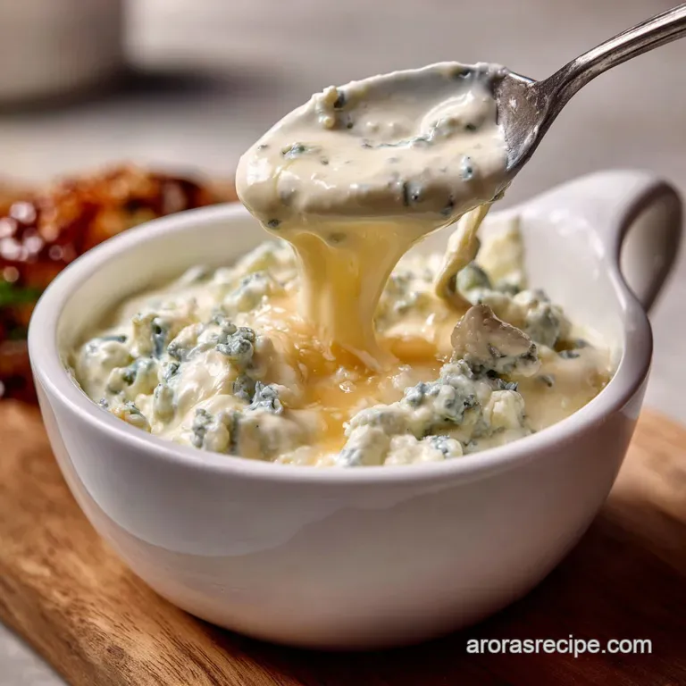 Creamy Blue Cheese Sauce Recipe Easy Quick Blue Ch: Velvety Smooth presentation