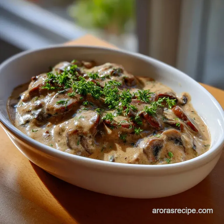 Easy Creamy Mushroom Sauce For Steak Quick Mushroo