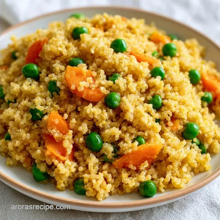 Quinoa Fried Rice with Mixed Vegetables