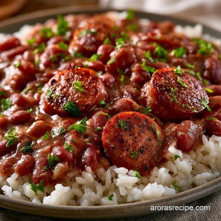 Red Beans and Rice: New Orleans Style