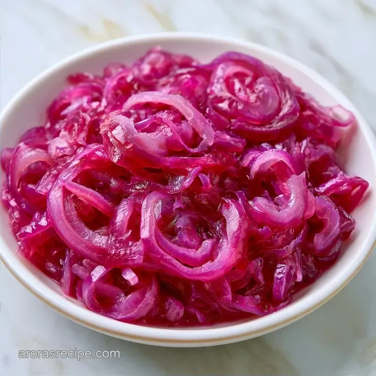 Quick Pickled Red Onions in 10 Minutes