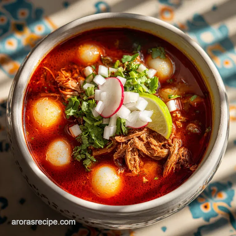 Red Pozole: Slow Simmered Pork