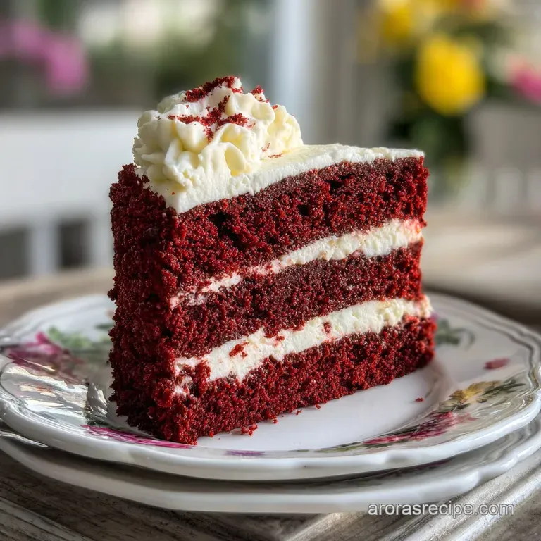 Red Velvet Cake: Tangy & Pillowy