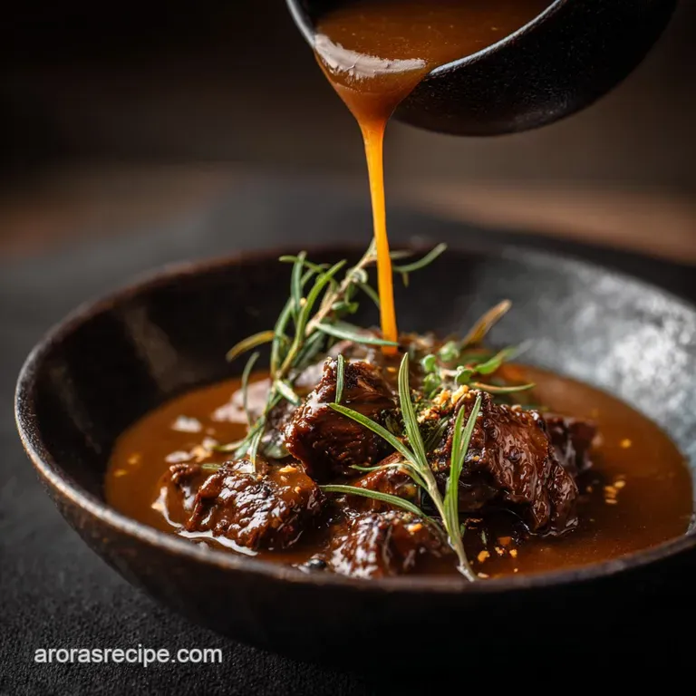 Beef Gravy: Rich Smooth and Decadent presentation
